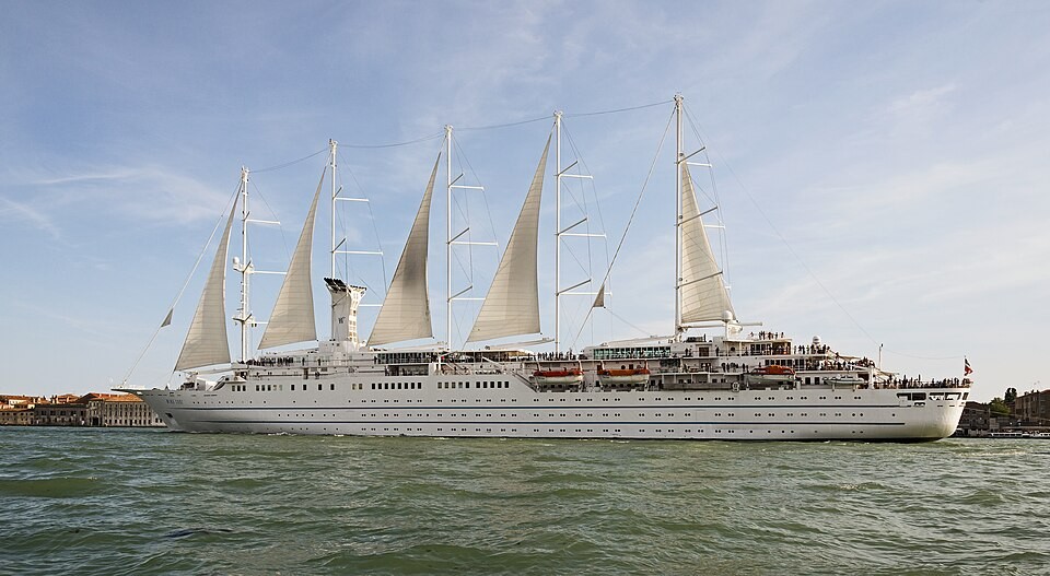 Wind Surf cruise ship