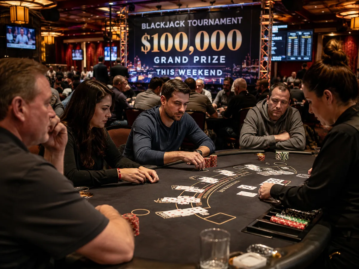 High-quality blackjack tournament weekend image for the Golden Nugget article